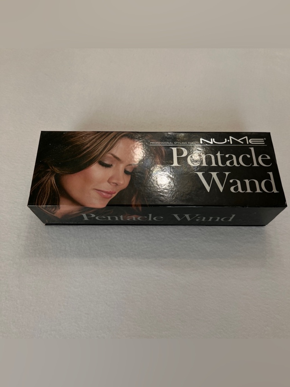 NUME PENTACLE 2-IN-1 CURLING WAND AND DEEP WAVER WITH HEAT GLOVE NEW